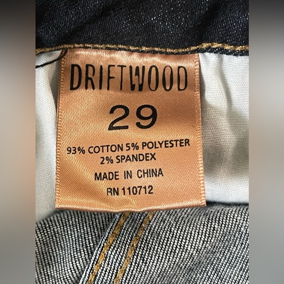 Driftwood Medium Wash Denim Flare Kelly Style Jeans Size 29 - Picture 9 of 9